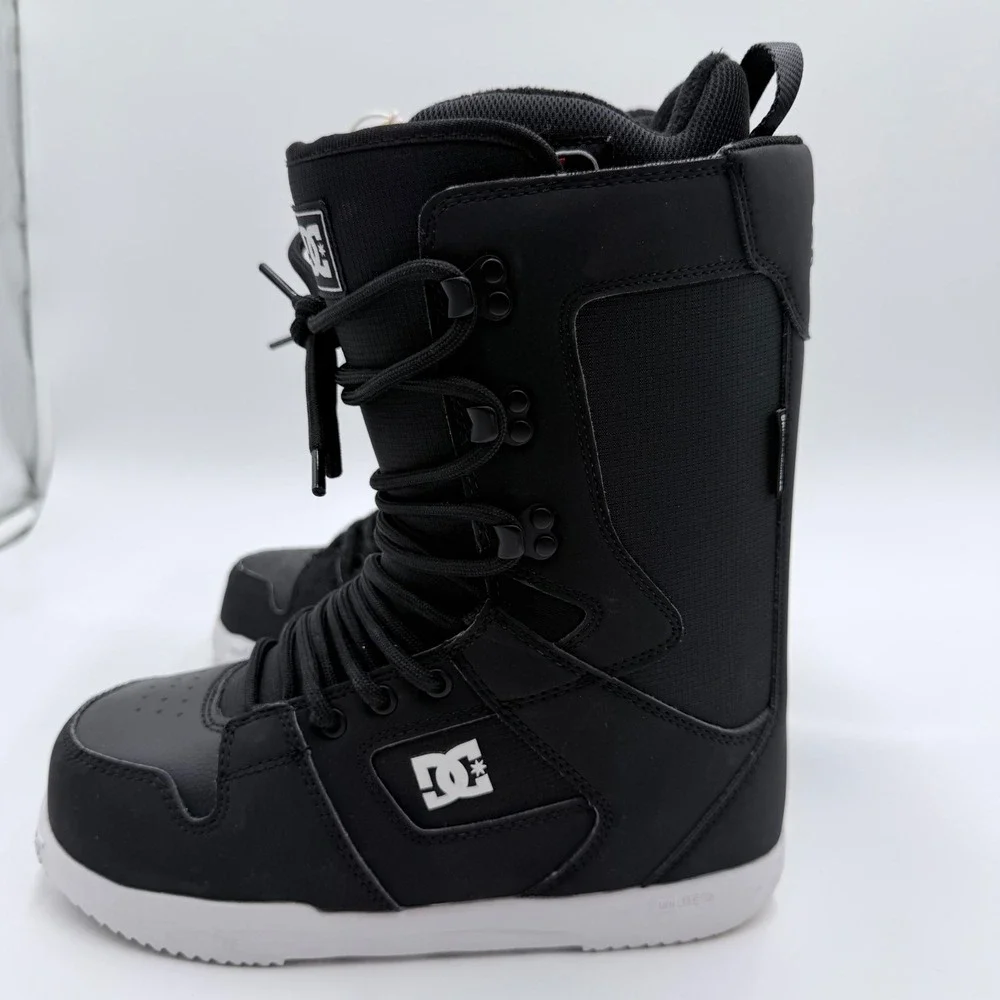 DC Phase 2023 Mens Snowboard Boots Black White ADYO200053 Size 7